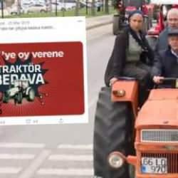 "Bedava traktör" yalanından sonra "bedava traktör" şovu!