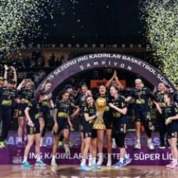 Kadınlar Basketbol Süper Ligi'nde şampiyon Fenerbahçe