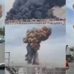 İran'da limanda patlama! Onlarca ölü, yüzlerce yaralı var