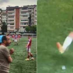 Bu hareket genç bir futbolcuya ilham oldu, kırmızı kart gördü: 'Hocam ben ne yaptım?'
