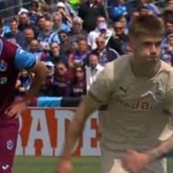 Salzburg - Trabzonspor yarı final maçında gündem olan penaltı