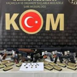 Sivas merkezli 4 ilde kaçak silah operasyonu: 18 gözaltı