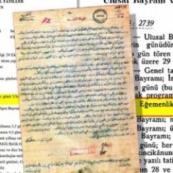 Tarihi belgede tarihi satırlar... Meclis'ten önce Hacı Bayram Camii! İşte 23 Nisan gerçeği