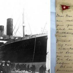 Titanik batmadan beş gün önce yazıldı! 'Kehanet mektubu' 400 bin dolara satıldı!