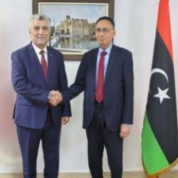 Bakan Bolat Libya Merkez Bankası Başkanı İssa ile görüştü