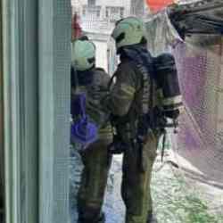 Bakırk&ouml;y&rsquo;de &ccedil;akmakla oynayan &ccedil;ocuk yangın &ccedil;ıkardı