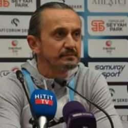 Çorum FK Teknik Direktörü Tuncay Şanlı istifa etti