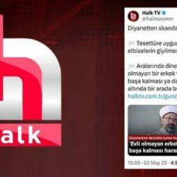 Halk TV'den cuma hutbesine 'skandal' müdahale! Allah'ın emirlerine savaş açan manşet