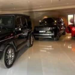 Lüks otomobilleri otoparka gizlediler! Milyonluk araçlara el konuldu!