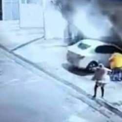 Samsun'da meydana gelen heyelan kameraya b&ouml;yle yansıdı