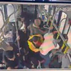 Feci metrobüs kazasından yeni görüntü! Yolcular böyle savrulmuş