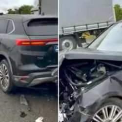 İşte Togg ile Mercedes kazası! Gören herkes aynı yorumu yaptı