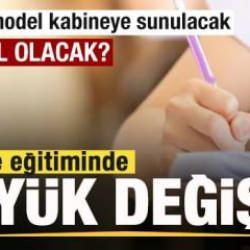 Lise eğitiminde büyük değişim! Merak edilen yeni model ortaya çıktı! Kaç yıl olacak?