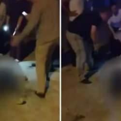 Tartıştığı eski nişanlısının elindeki bı&ccedil;ağı g&ouml;r&uuml;nce balkondan atladı