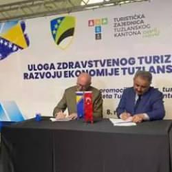 Tuzla Kantonu Turizm Birliği ile T&uuml;rkiye Basın Federasyonu'ndan &ouml;nemli işbirliği