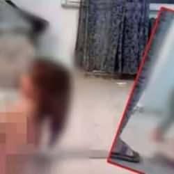 4 yaşındaki çocuğunu çekpasla dövüp, tokat attı