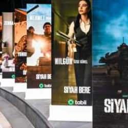 Dünyanın ilk tank dizisi 'Siyah Bere'nin özel gösterimi Ankara’da yapıldı