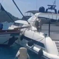 Fethiye'de gulet, l&uuml;ks motoryata &ccedil;arptı