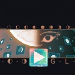 Google'da "Yarım Ay'ın Yükselişi" doodle oldu! Ay’ın Evreleri animasyonla hayat buldu