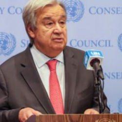 Guterres: Filistin halkının acı çekmesini hiçbir şey haklı gösteremez