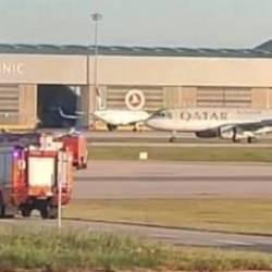 Havada panik! Katar Havayolları uçağı tek motorla iniş yaptı