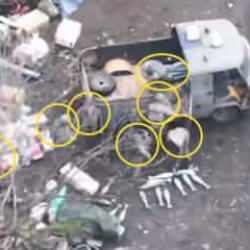 Rusya Ukrayna savaşında dronelar ağır kayıplar verdiriyor! İşte son görüntüler