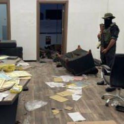 Trablus&rsquo;ta h&uuml;k&uuml;met g&uuml;&ccedil;lerinin kontrol&uuml;ne ge&ccedil;en karargah g&ouml;r&uuml;nt&uuml;lendi