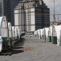 Bağcılar'da Kurban Bayramı i&ccedil;in modern kesim ve kurban satış alanı kuruldu