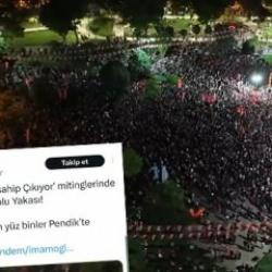 CHP'nin Pendik mitingi sönük geçti, Halk TV şişirdi: 'Yüz binler...'