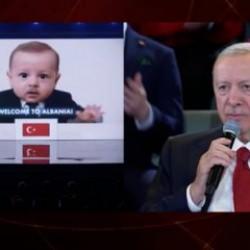 Cumhurbaşkanı Erdoğan yapay zeka ile oluşturulan kendi ‘bebek halini’ yorumladı.