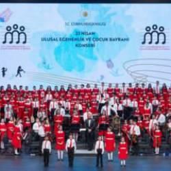 Cumhurbaşkanlığı Çocuk Orkestrası 23 Nisan coşkusu, Muud’da müzikseverlerle buluştu