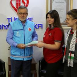 Öğrencilerden TDV aracılığıyla Gazze’ye gönül mektupları