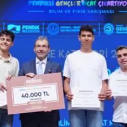 Pendikli gen&ccedil;ler icatlarıyla yarıştı, &ouml;d&uuml;ller sahiplerini buldu