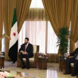 Son dakika... Şam'da kritik toplantı!  Kalın, Suriye'de Şara ve heyetiyle görüştü