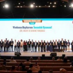 “Vicdanın Haykırsın, İnsanlık Uyansın!” temalı Mavera Ödülleri sahiplerini buldu