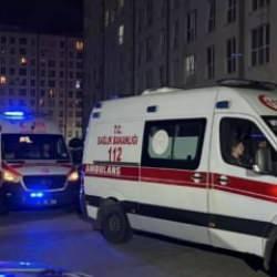 Yangın sırasında panik yapan kadın 8. kattan atladı