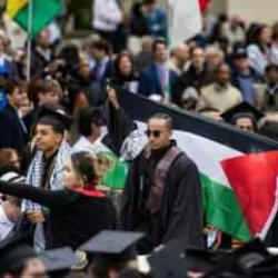 ABD’de akademiye Gazze sansürü! Brown Üniversitesi’nde bayraklı eylem!