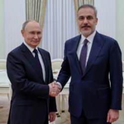 Bakan Fidan ve Rusya Devlet Başkanı Putin arasında kritik görüşme