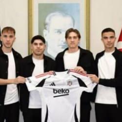 Beşiktaş'ta 4 imza resmen açıklandı