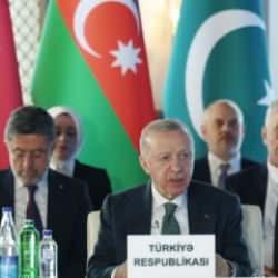 Cumhurbaşkanı Erdoğan Azerbaycan'da: 'Üç millet, tek devlet'