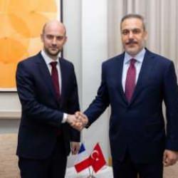 Dışişleri Bakanı Fidan, Fransız mevkidaşı Barrot ile görüştü