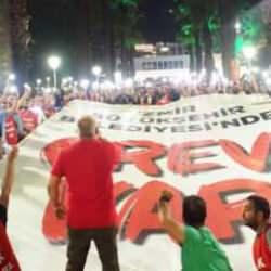 İzmir B&uuml;y&uuml;kşehir Belediyesi'nde 23 bin iş&ccedil;i grev başlattı!