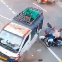 Kaza geliyorum dedi!