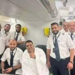 Mucize gibi hac yolculuğu! Uçak pistten 2 kez geri döndü