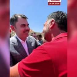 Vatandaştan Bakan Kurum'a duygulandıran sözler: İlk günden beri bize bebek gibi baktınız