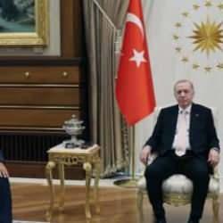 Cumhurbaşkanı Erdoğan, DSP Genel Başkanı Aksakal'ı kabul etti