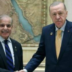 Cumhurbaşkanı Erdoğan, Pakistan Başbakanı Şerif ile görüştü