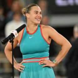 Fransa Açık'ta Aryna Sabalenka finale yükseldi