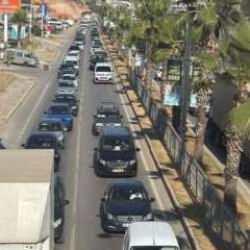 İlçeye 24 saatte 50 bin araç giriş yaptı! Trafik durma noktasına geldi...