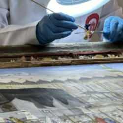 Kabe'nin 200 yıllık tasviri Topkapı Sarayı'ndan g&uuml;n y&uuml;z&uuml;ne &ccedil;ıktı